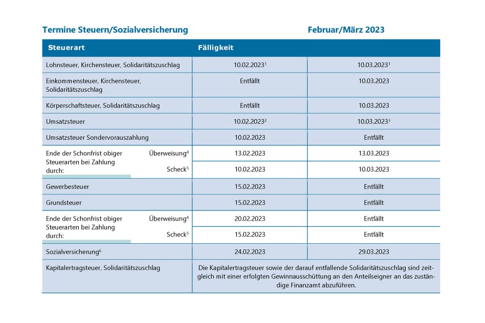 Termine_Februar